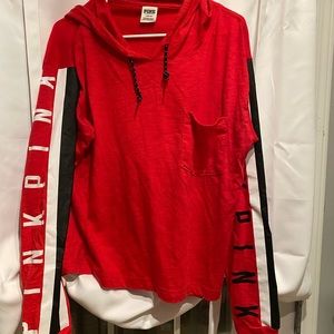 PINK thin pullover size large